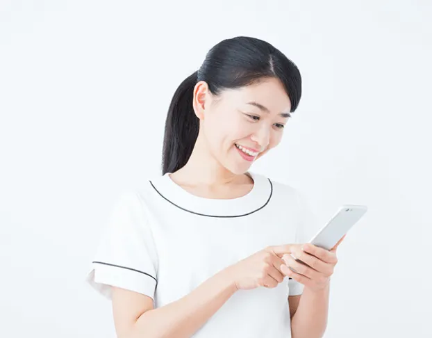 LINE公式アカウントでいつでも相談OK